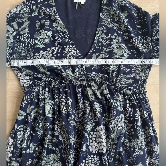 Anthropologie HD In Paris Floral Maxi Dress Spring Easter SZ M - Picture 6 of 8